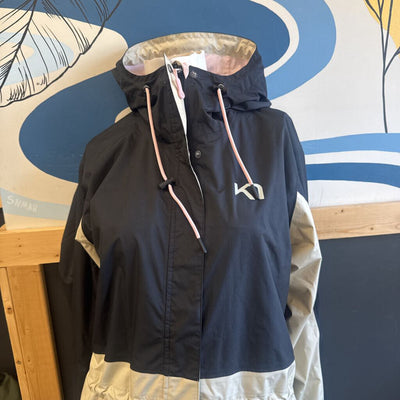 Kari Traa -Women's Saue L Jacket- MSRP $275: Beige/Black/Pink-women-XL
