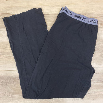 Roots 73 - Men's Cotton Baselayer Pants: Black / Grey-men-MD