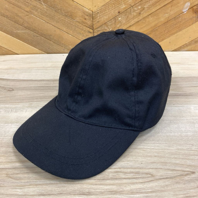 Black Cap: Black-unisex-