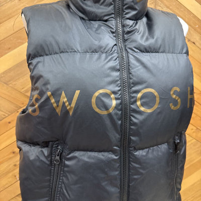 Nike - Puffer Down Vest - MSRP $220: Black-unisex-SM