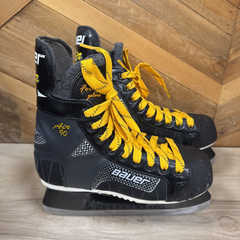 Bauer - Hockey SkatesAir 90 : Black/Yellow-unisex-6