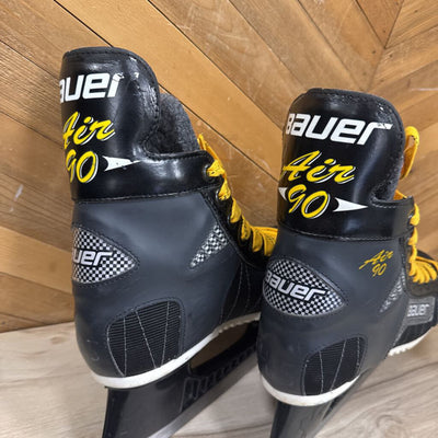 Bauer - Hockey SkatesAir 90 : Black/Yellow-unisex-6