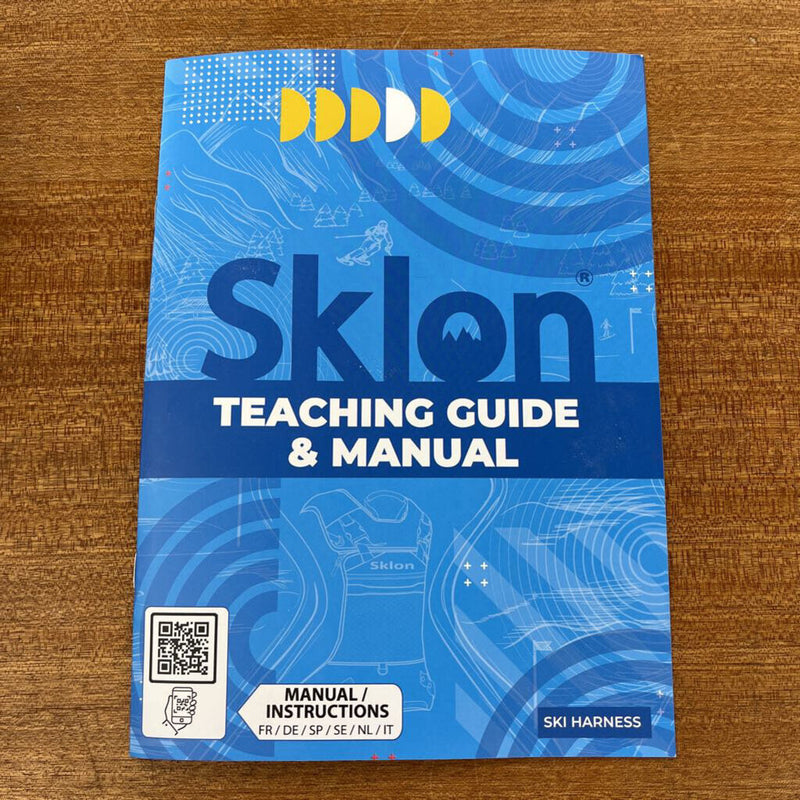 Sklon - Ski and Snowboard Harness - MSRP comp $120: Blue/Grey-unisex-