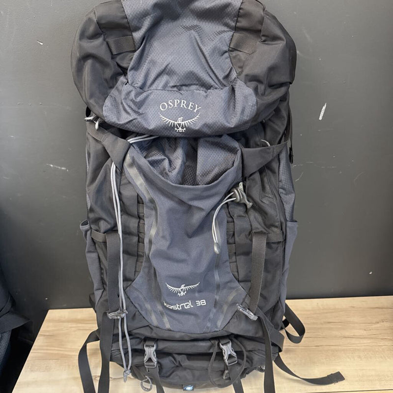 Osprey - Kestrel 38 Backpack- MSRP $280: black-unisex-38