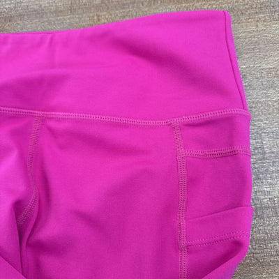 Zyia - Women's Cropped Active Leggings - MSRP comp $91: Pink -women-4