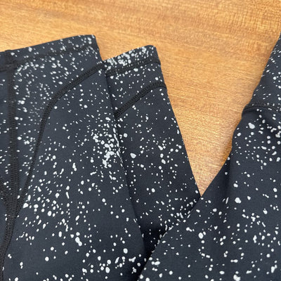 Zyia - Women's Cropped Active Leggings - MSRP comp $91: Black/Grey-women-2