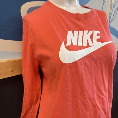 Nike- Women's Long Sleeve Tee- MSRP $55: coral-unisex-MD