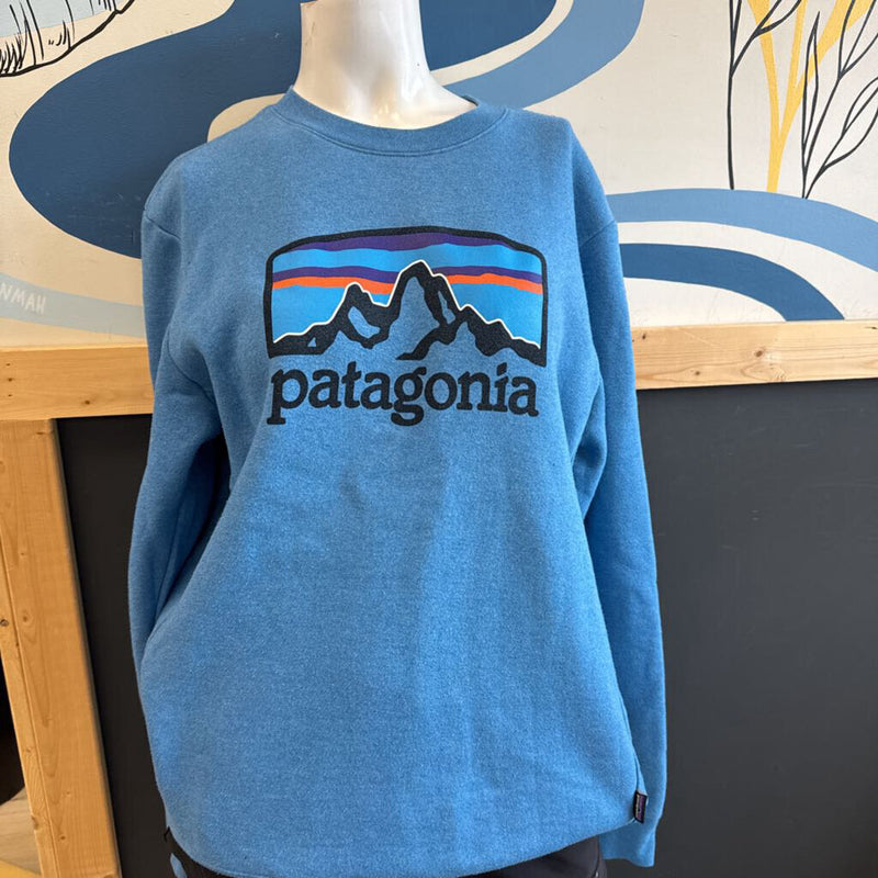 Patagonia - Blue Sweatshirt- MSRP $109: blue-unisex-MD