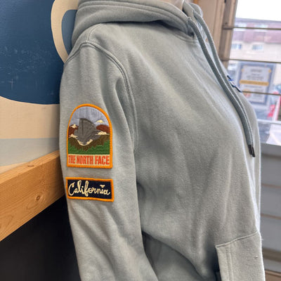 The North Face -Women's Hoodie- MSRP $85 : light blue-women-MD