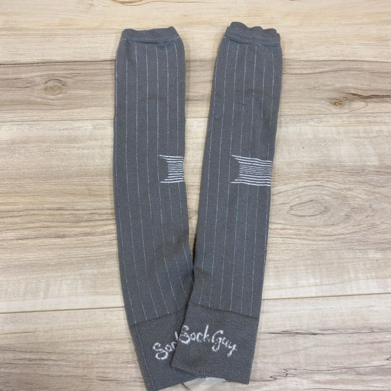 Sock Guy - Sleeves: Grey/White-unisex-