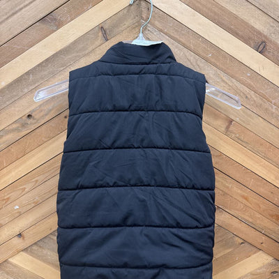 Puma - Children's Puffer Vest : Black/White-children-6Y