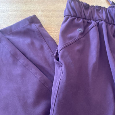 Lululemon - Women's Woven Pants : Burgundy-women-4