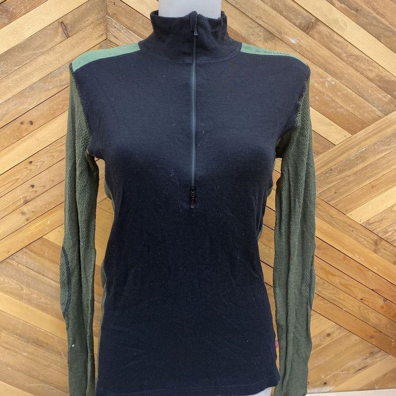 Aclima - Longsleeve Baselayer - MSRP $278: Green/Black-unisex-LG