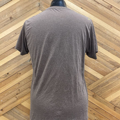 Hippytree - Men's T-Shirt - MSRP $38: Brown/Black-men-MD