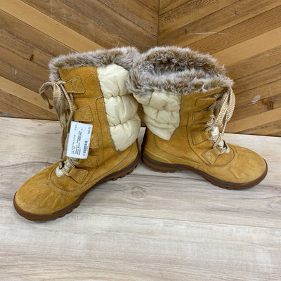 Timberland - Women's Lace Winter Boots - MSRP $160: Brown-women-7
