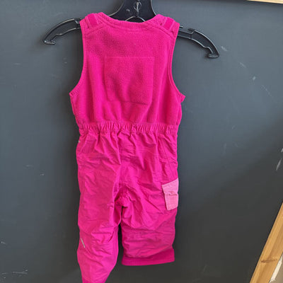 The North Face - Childrens Snowpants w/bib - MSRP $145: Pink-children-3T