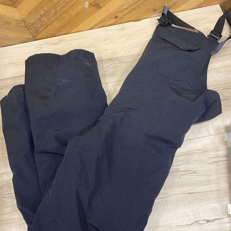 MEC - Youth Snowpants w/bib - MSRP compared $189: Black-children-16Y