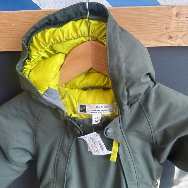 MEC - Infant Toaster Suit - MSRP $120: Green-children-24M
