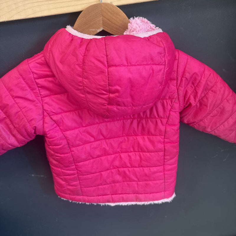The North face - Infant Fleece lined Puffer Jacket - MSRP $149: Pink-children-12-18m