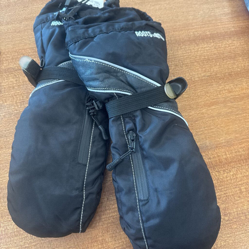 Roots - Adult Insulated Mitts - MSRP $70: Black-unisex-