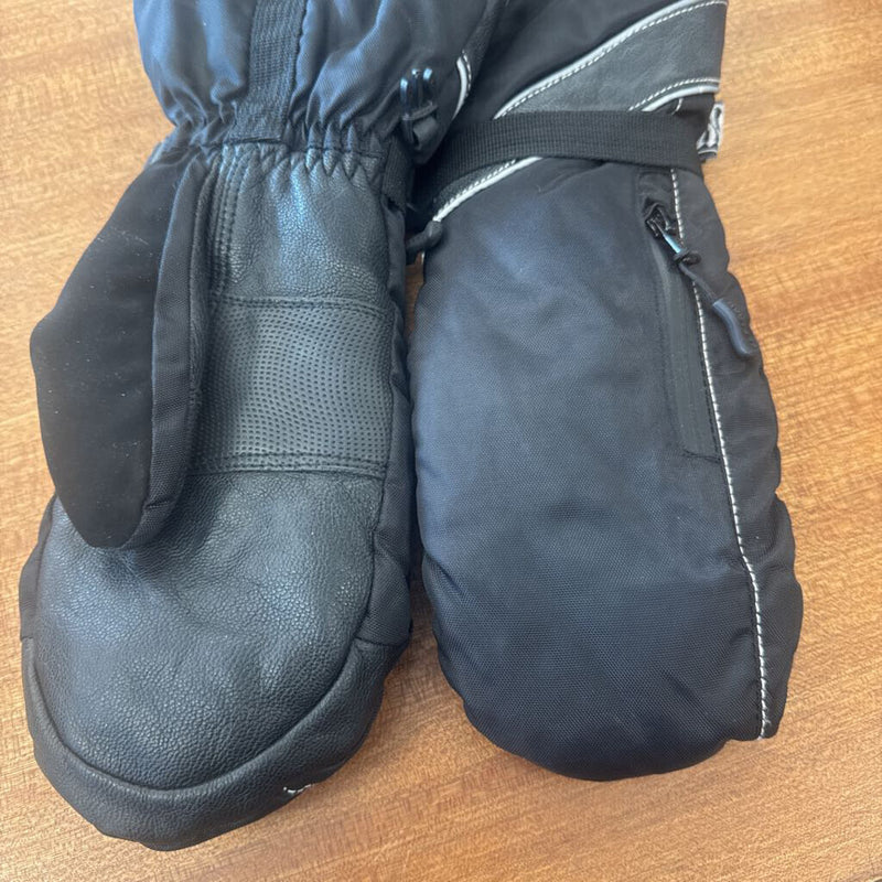 Roots - Adult Insulated Mitts - MSRP $70: Black-unisex-