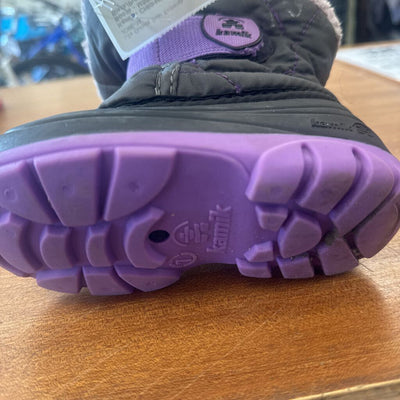 Kamik - Children's Winter Boots - MSRP $70: Black/Purple-children-7T