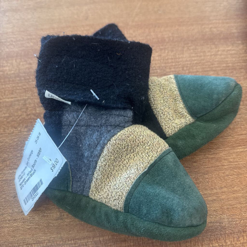 Nooks - Infant Boots - MSRP $70: Green/Black-infant-