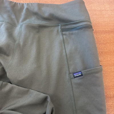 Patagonia- Women's Pocket Leggings- MSRP $149: Green -women-MD