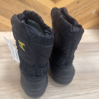 Sorel - Children's Boots - MSRP $90: Black/Yellow-children-9
