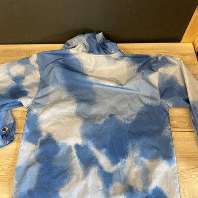 Champion - Women's Pullover Windbreaker - MSRP $52: Blue-women-LG