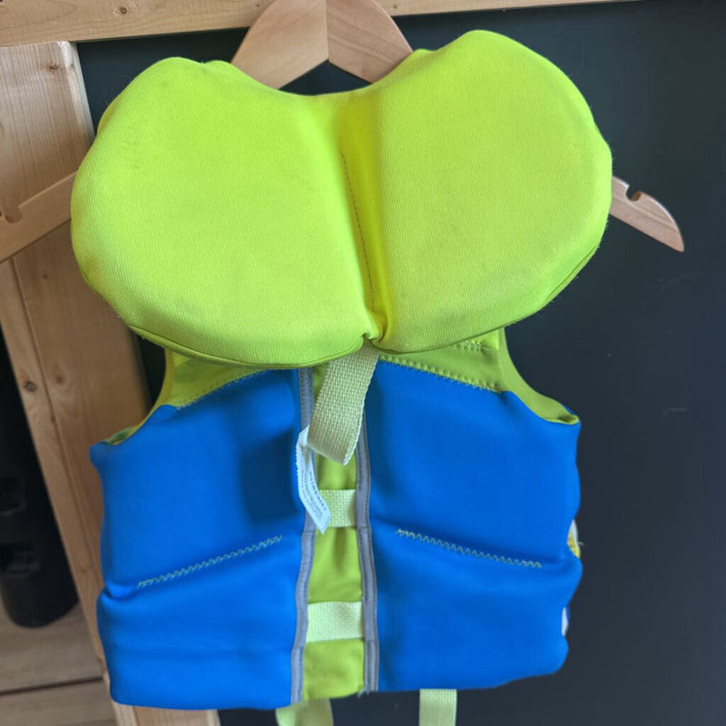 Hyperlite- Child PFD: Yellow/Blue/Green -children-31-60lbs