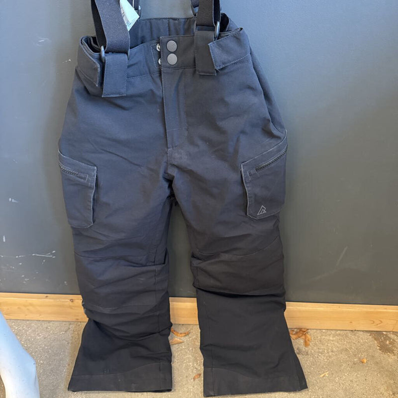 Ripzone - Kids Suspender ski pants- MSRP $119 : Black -children-MD