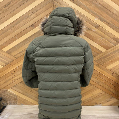 Outdoor Research - Women's Coze Lux Down Parka - MSRP $500: Green-women-MD