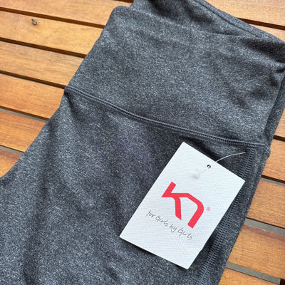 KarTraa- Women's Julie High Waist Tights- MSRP $75: black-women-LG