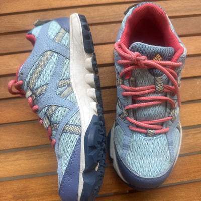 Columbia - Women's Conspiracy Switchback II Omni-Tech Sneakers- MSRP $129: blue, gray, red-women-6