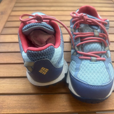 Columbia - Women's Conspiracy Switchback II Omni-Tech Sneakers- MSRP $129: blue, gray, red-women-6
