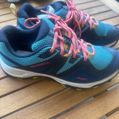 Merrell- Women's MQM Flex 2 Trail Running Shoes- MSRP $169: Cobalt-women-6