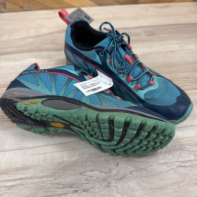 Merrell - Women's Trail Runners - MSRP $150: Blue/Black/Pink-women-9