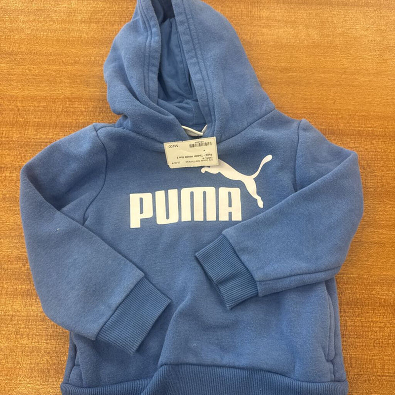 Puma - Toddler Hoodie: blue-children-2