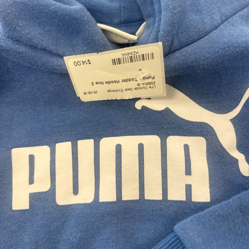 Puma - Toddler Hoodie: blue-children-2