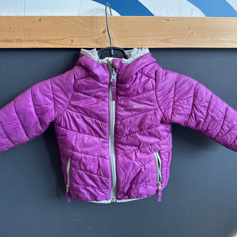 Eddie Bauer - Toddler Puffer Jacket : Purple -children-2t
