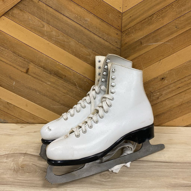 Lange - Figure Skates: White-women-7
