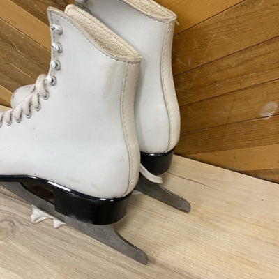 Lange - Figure Skates: White-women-7