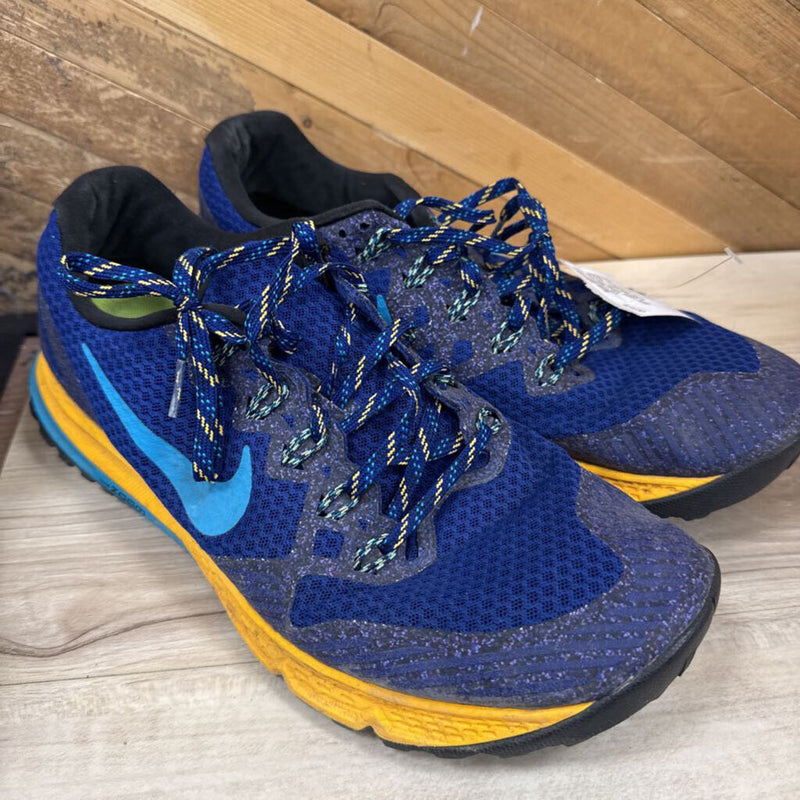 Nike Running Shoes: Blue/Yellow-men-10.5
