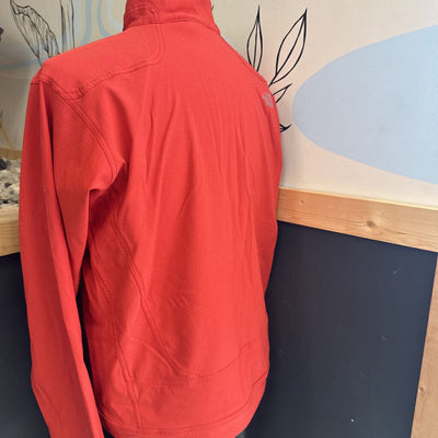 The North Face - Men's Flight Series Softshell Half-Zip Pullover - MSRP comp $190: Pink/Red-men-LG