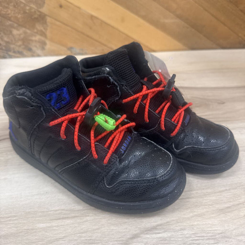 Air Jordan - 12C Black and Red Shoes- MSRP $90: black-children-12C