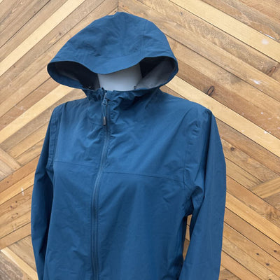 Lole-- Women's Long Rain Shell- MSRP $ 220: Teal -women-LG