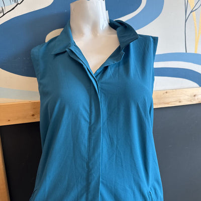 lole- women's sleeveless dress- MSRP $129 : Teal -women-XL