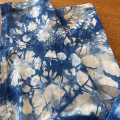 Lululemon- Women's Leggings : blue white -women-10