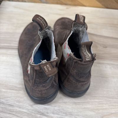 Blundstone- Kids Classic Chelsea Boots- MSRP $145 : brown-children-1